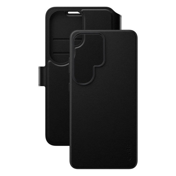 Pouzdro Wallet Tango Two-In-One s QI pro Samsung S26 Ultra, černá, CARE