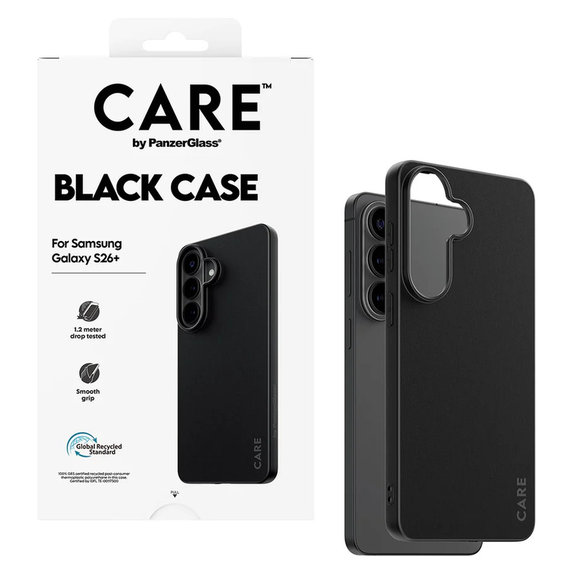 Pouzdro TPU pro Samsung Galaxy S26+, Černá, PanzerGlass