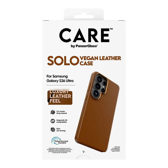 Pouzdro Solo pro Samsung S26 Ultra, hnědá, CARE