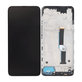 Motorola One Fusion Plus - LCD Displej + Dotykové Sklo + Rám (Black) TFT