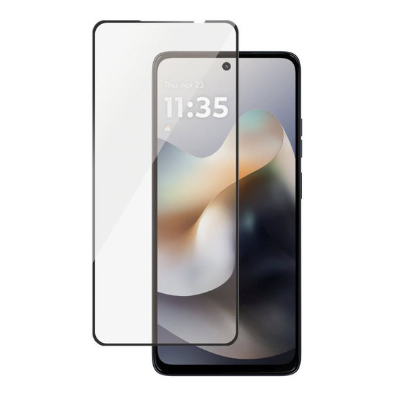 Tvrzené sklo UWF pro Motorola Moto G57 Power 5G, Černá, PanzerGlass