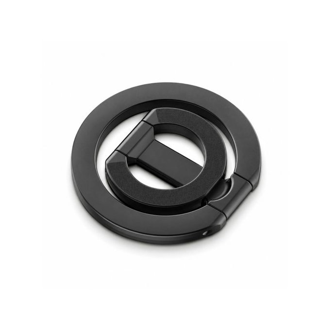 Oboustranný skládací magnetický držák pro MagSafe, černý