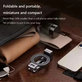 Univerzální otočný magnetický držák na telefon, šedý