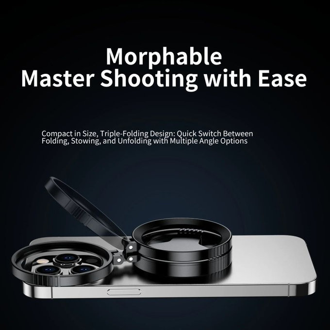 CPL polarizační filtr 52mm s magnetickým držákem na smartphone