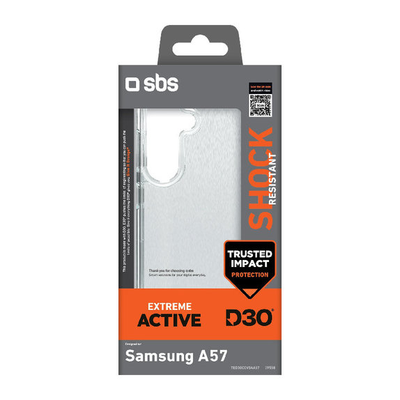 SBS - Pouzdro Extreme Active D3O pro Samsung Galaxy A57, černá