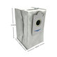 Sáček do vysavače, 3 ks, Aktivní uhlí pro Ecovacs Deebot X2-series, X5-series