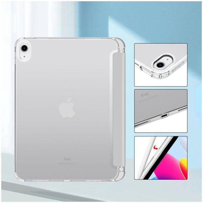 Pouzdro Sc Pen Hybrid pro iPad 10.9" 10 / 2022 / 11" 11 / 2025, šedá, Tech-Protect
