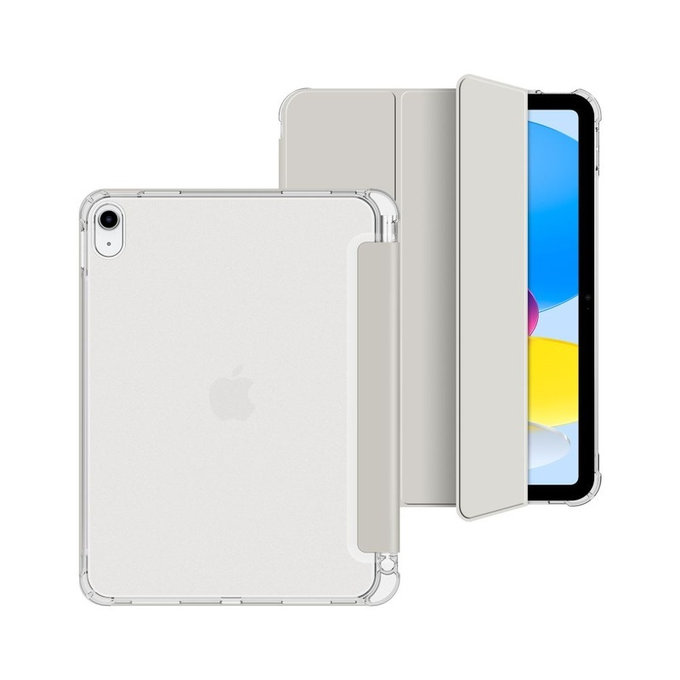Pouzdro Sc Pen Hybrid pro iPad 10.9" 10 / 2022 / 11" 11 / 2025, Crystal Silver, Tech-Protect