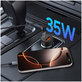 Nabíječka do auta CC02 2-PORT PD 35W / QC3.0, černá, Tech-Protect