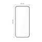Tvrzené sklo Quick Set+ 2-PACK pro iPhone 15 / 16, černá, Tech-Protect