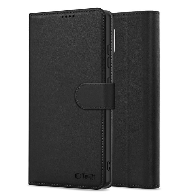 Pouzdro Wallet pro Motorola Edge 60 / 60 Fusion, černá, Tech-Protect