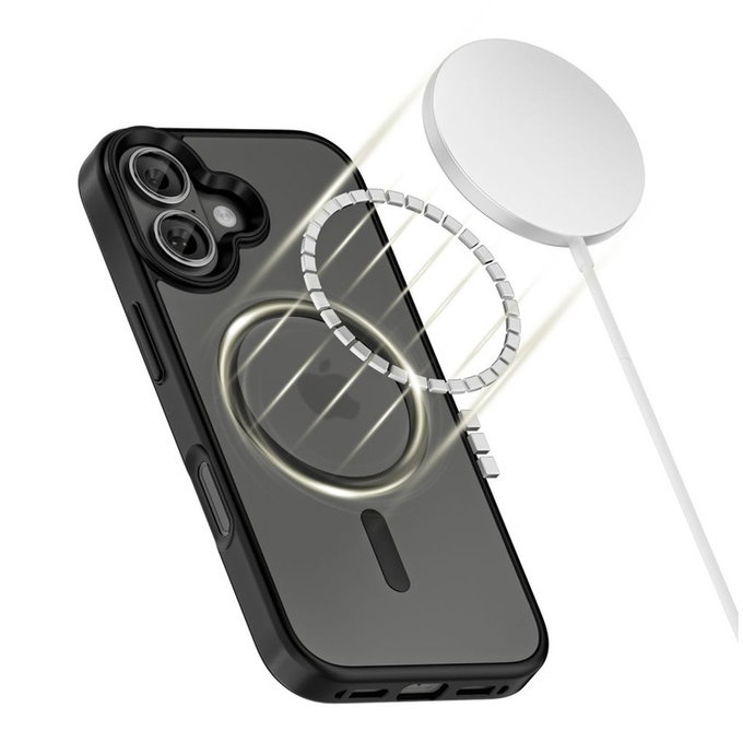 Pouzdro MagMat MagSafe pro iPhone 17, Matte Black, Tech-Protect