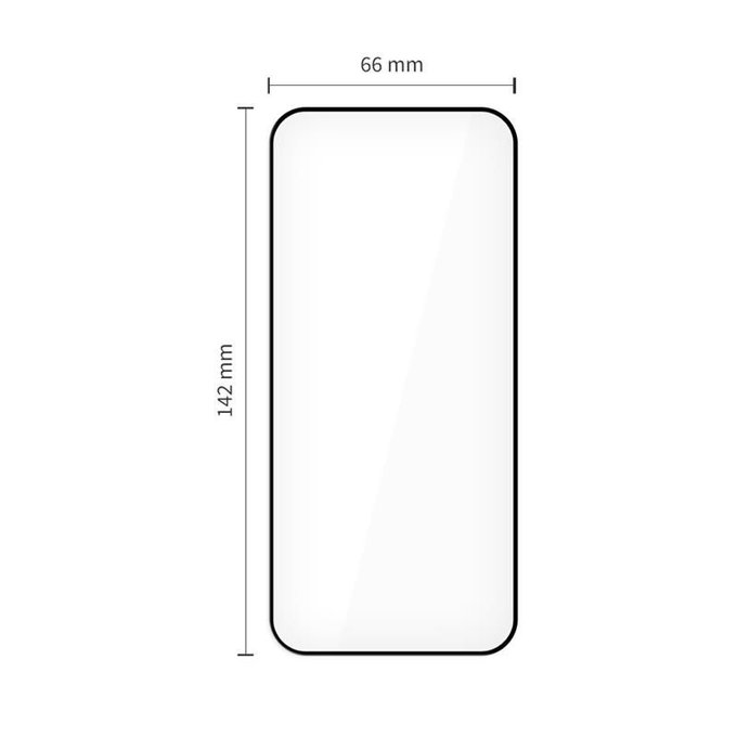 Tvrzené sklo Quick Set+ 2-PACK pro iPhone 15 Pro, černá, Tech-Protect