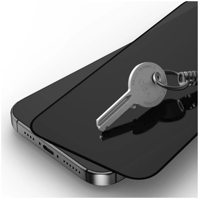 Privacy tvrzené sklo Quick Set Spy+ 2-PACK pro iPhone 13 / 13 Pro / 14 / 16E / 17E, privacy, Tech-Protect