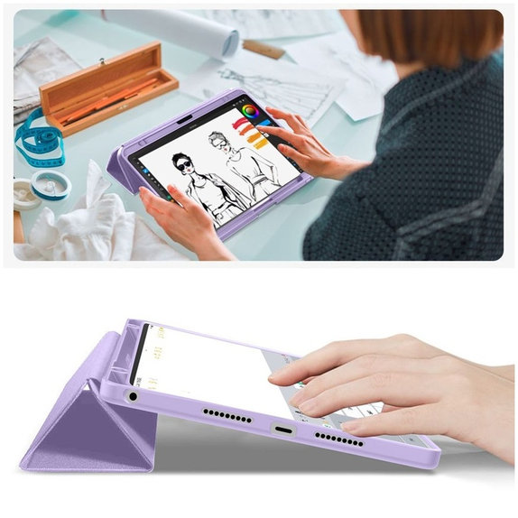Pouzdro Sc Pen Pro Lenovo Idea Tab / K11 Gen 2 11.0 TB-336, fialová, Tech-Protect