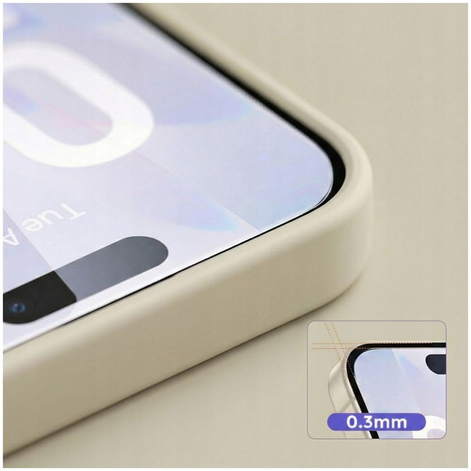 Tvrzené sklo Glass Fit+ 2-PACK pro Motorola Edge 50 Neo / 60 Neo, černá, Tech-Protect