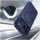 Pouzdro MagPeak MagSafe CC pro iPhone 17 Pro, Matte Deep Blue, Tech-Protect
