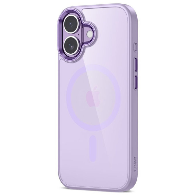 Pouzdro MagMat MagSafe pro iPhone 17, Lavender/Clear, Tech-Protect