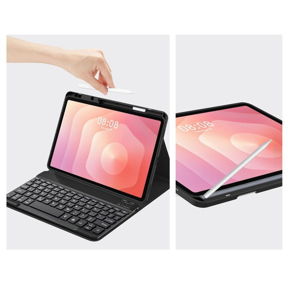 Pouzdro Sc Pen + Keyboard pro Samsung Tab S11 11.0 X730 / X736B, černá, Tech-Protect