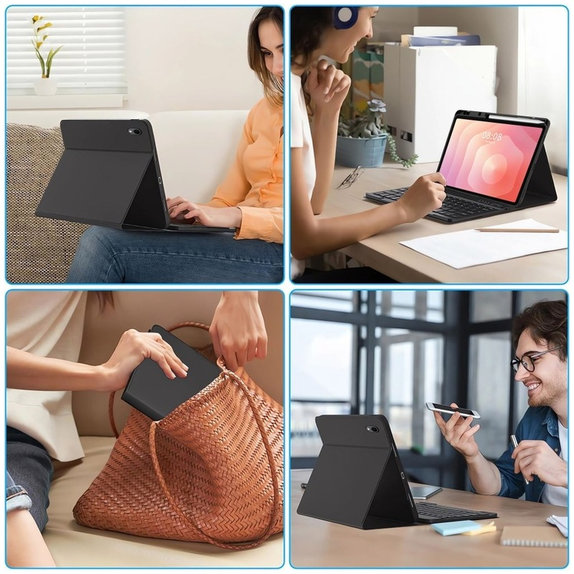 Pouzdro Sc Pen + Keyboard pro Samsung Tab S11 11.0 X730 / X736B, černá, Tech-Protect