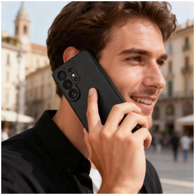 Pouzdro Smart Wallet pro Samsung S26 Ultra, Matte Black, Tech-Protect