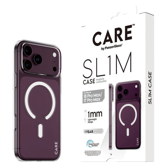 Pouzdro SL1M s MagSAFE pro iPhone 18 Pro Max/17 Pro Max/16e, Transparentníní, PanzerGlass