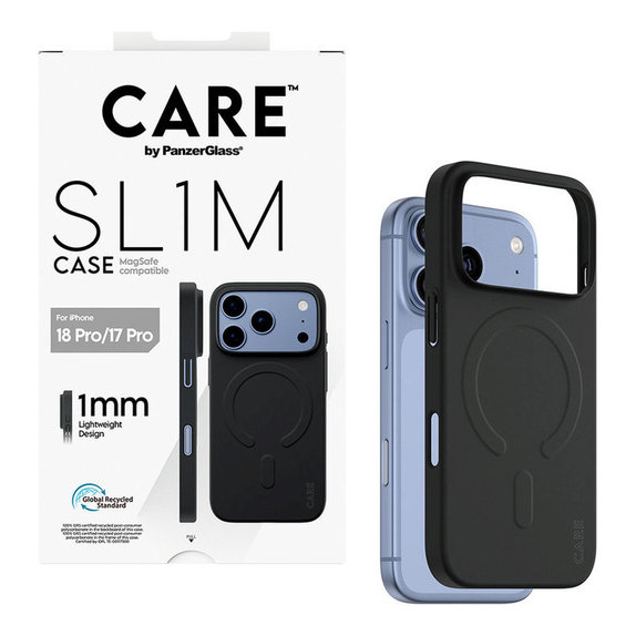Pouzdro SL1M s MagSAFE pro iPhone 18 Pro/17 Pro/16e, Černá, PanzerGlass