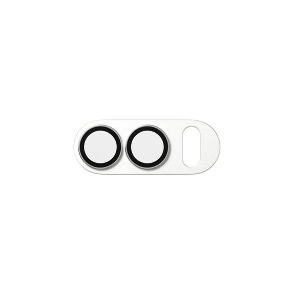 Ochranný kryt objektivu Fender pro iPhone Duo, Bílá, PanzerGlass