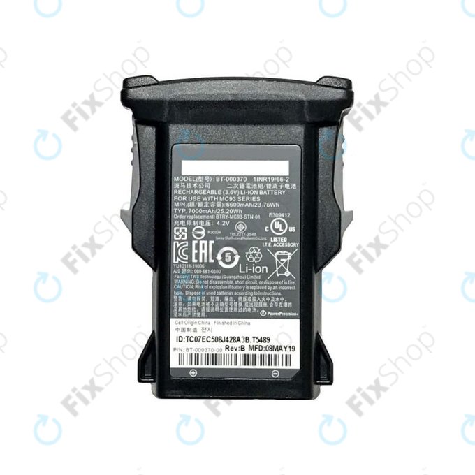 Zebra MC9300 - Baterie 6600mAh
