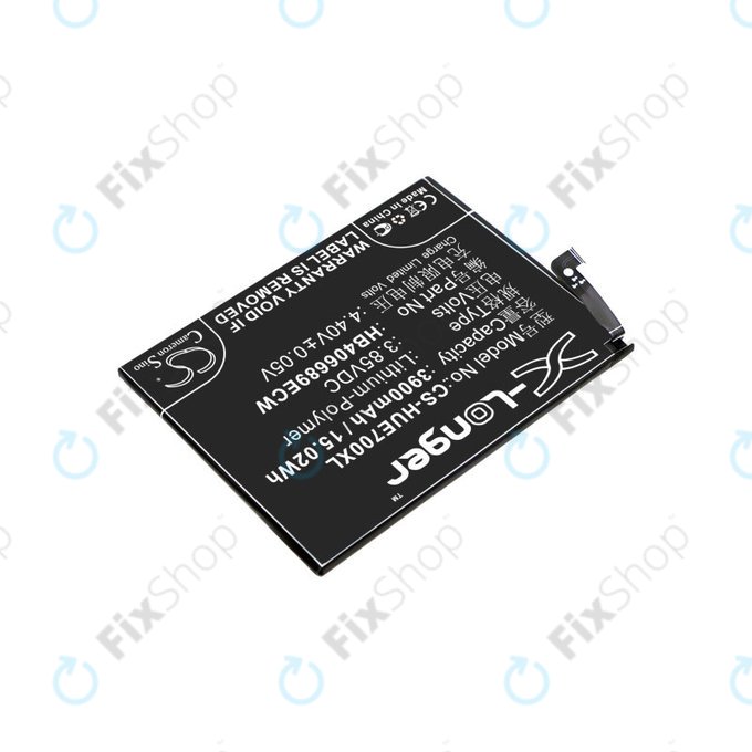 Baterie pro Huawei Y7, 3900mAh, Li-Pol, 3.85V, HB406689ECW, HQ