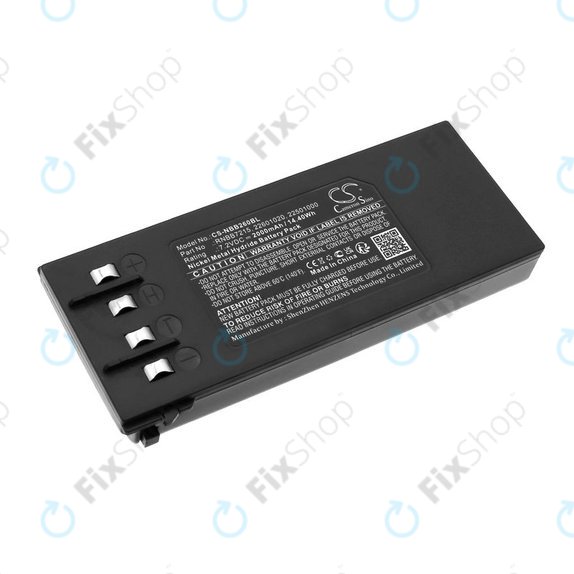 Baterie pro Hiab 077 Hiduo, 088CL, 095, 2000mAh, Ni-MH, 7.2V, RNBB7215, 2.250.1000, HQ