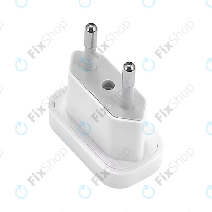 220V Napájecí adaptér z US do EU (Bílý)