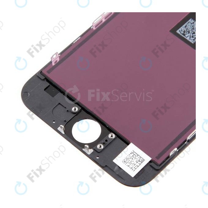 Displej pro iPhone 6, Black, Dotykové sklo s rámem