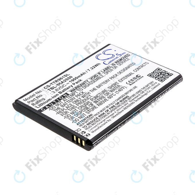 Baterie pro TP-Link M7350, 1900mAh, Li-ion, 3.8V, TBL-55A2550, HQ