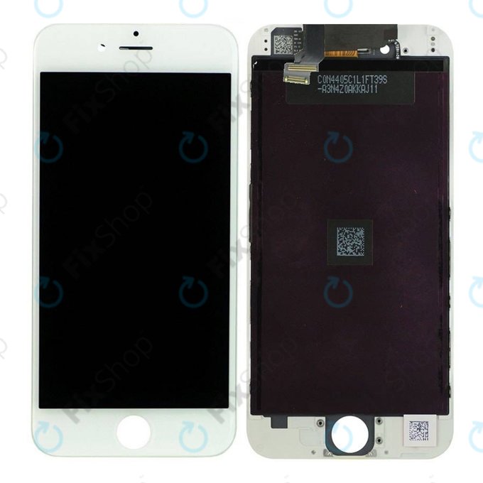Displej pro iPhone 6, White, Dotykové sklo s rámem