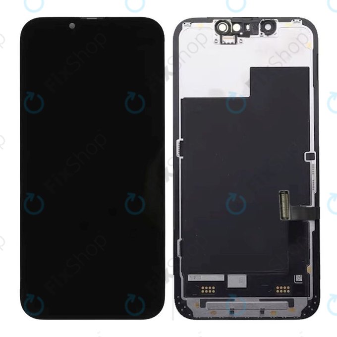 Displej In-Cell HD+ pro iPhone 13 Mini, Dotykové sklo s rámem