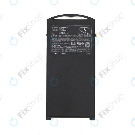 Baterie pro Nokia 3210, Nokia 3320, 1200mAh, Ni-MH, 2.4V, BML-3, HQ