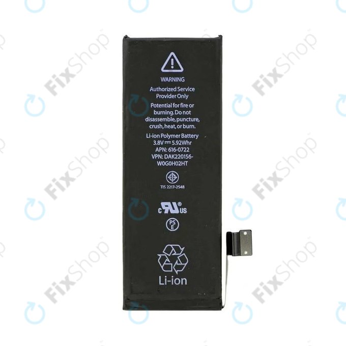 Baterie pro iPhone 5S, 1560mAh