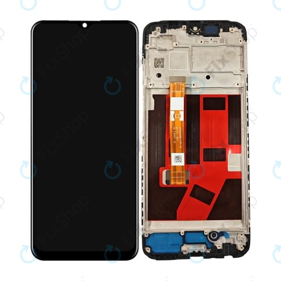 Oppo A38 CPH2579 - LCD Displej + Dotykové Sklo + Rám (Glowing Black) TFT
