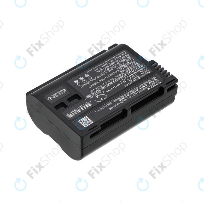 Baterie pro Nikon D7000, D500, D600, D7200, D7500, Z5, Z6, EN-EL15, Li-ion, 7V, 2000mAh, HQ