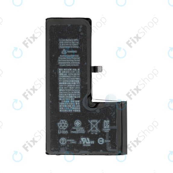 Baterie pro iPhone XS, 2658mAh