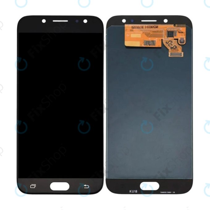 Samsung Galaxy J7 J730F (2017) - LCD Displej + Dotykové Sklo (Black) OLED