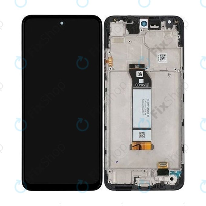 Xiaomi Redmi Note 10 5G - LCD Displej + Dotykové Sklo + Rám (Graphite Grey) - 5600020K1900 Genuine Service Pack