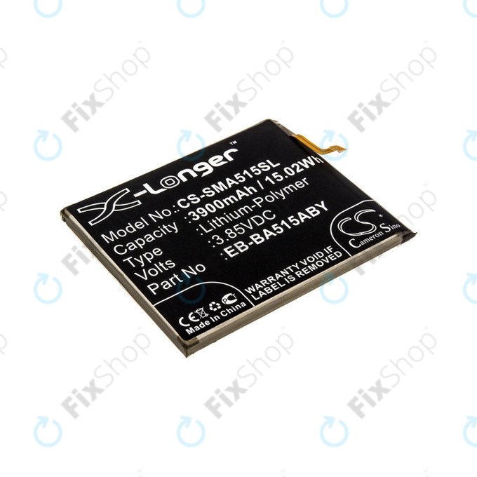 Baterie pro Samsung A51 A515F, 3900mAh, Li-Pol, 3.85 V, EB-BA515ABY, HQ