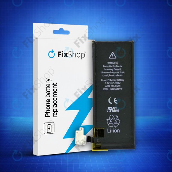 Baterie pro iPhone 4S, 1430mAh
