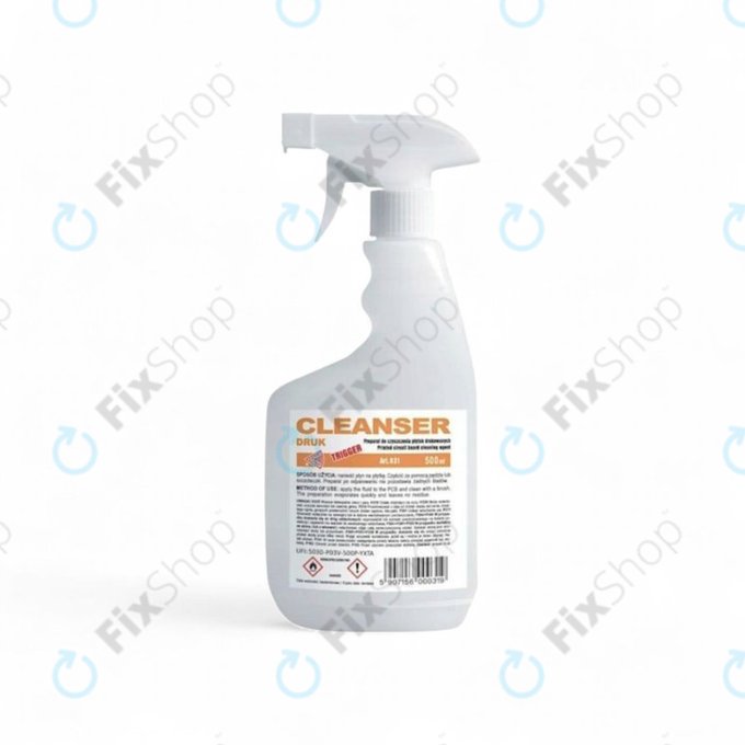 Čistič PCB s rozprašovačem, 500 ml