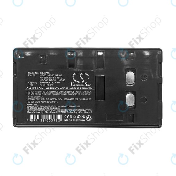 Baterie pro Blaupunkt, Sony, Akai, HP, 2100mAh, Ni-MH, 6V, NP-33, HQ