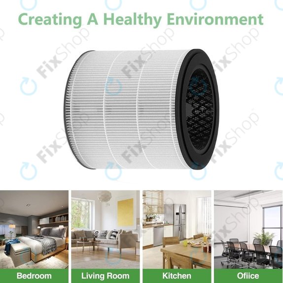 Philips 800-series, AC0830/10, AC0820/10, AC0820/30, AC0819/10 - HEPA filtr 3v1 (Aktivní uhlí)