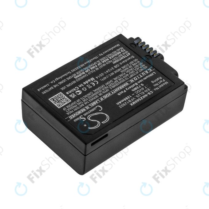 Baterie pro Nikon Z50, Z50 ZFC, Z30, Z FC, 1280mAh, Li-Ion, 7.6V, EN-EL25, HQ