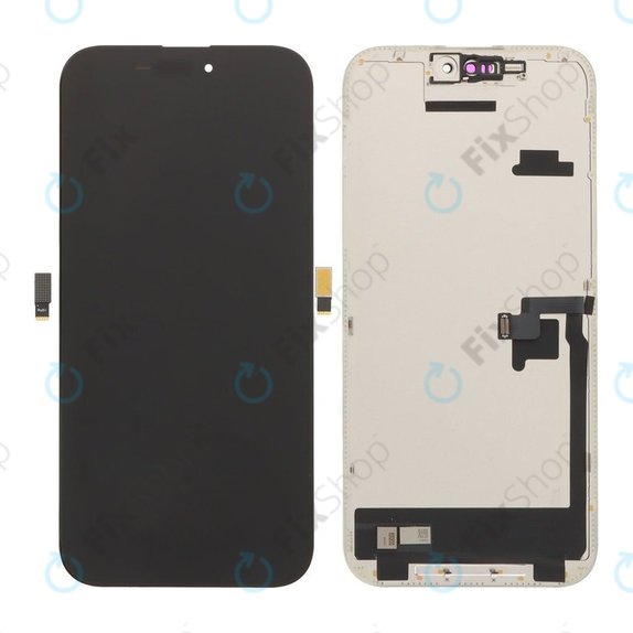 Displej Soft OLED pro iPhone 16 Pro Max, Dotykové sklo s rámem, DIAGNOSTIC